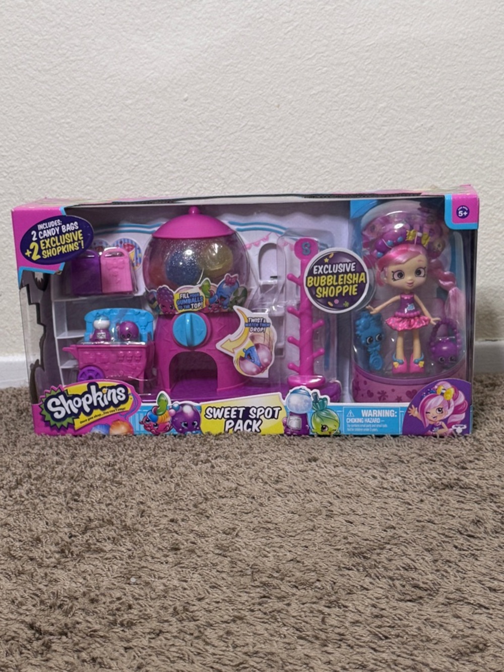 Shopkins Sweet Spot Pack Playset - Pink and Purple